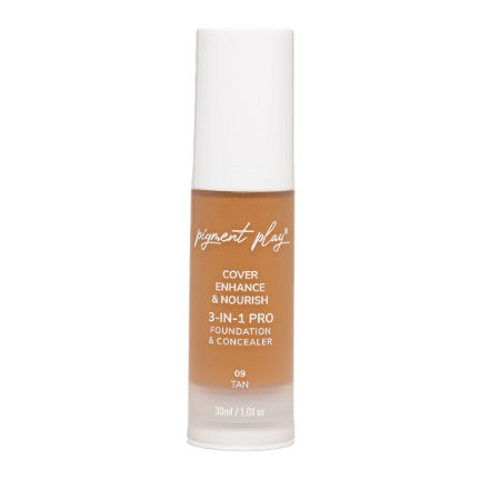 Pigment Play 3-in-1 Cover + Enhance + Nourish Foundation & Concealer