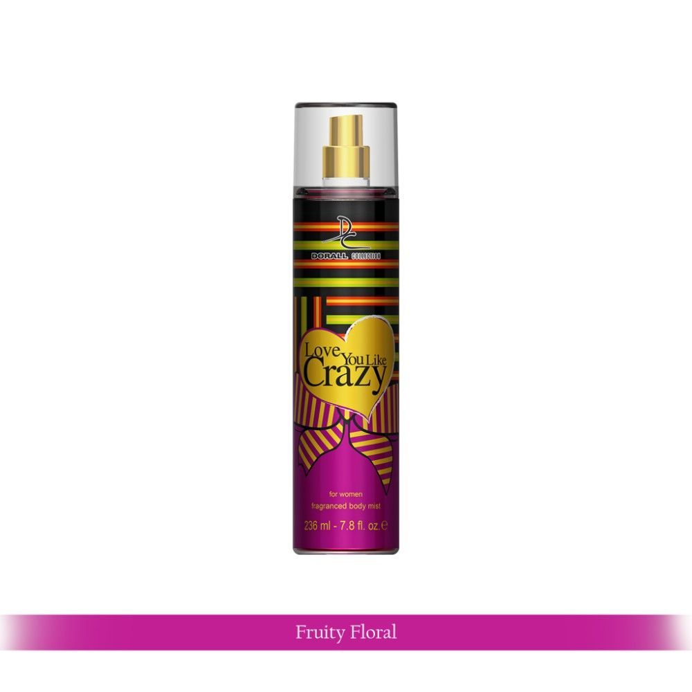 Dorall Collection Love You Like Crazy Fragrance Body Mist For Women