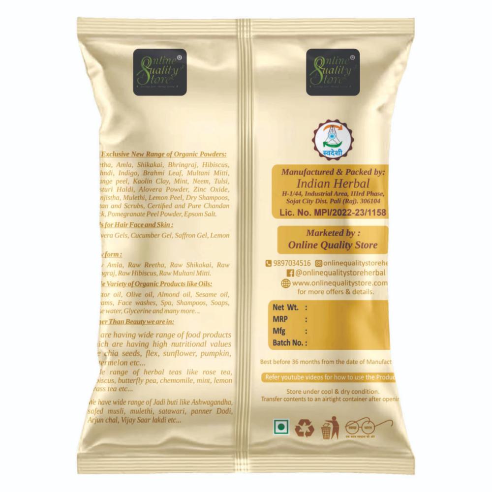 Online Quality Store Lemon Peel Powder, Mulethi Powder & Orange Peel Powder For Hair & Skin