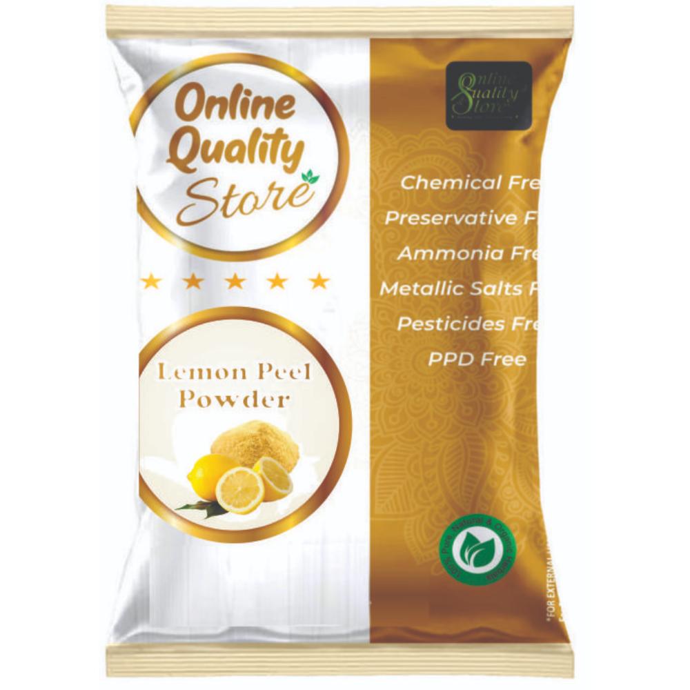 Online Quality Store Lemon Peel Powder, Mulethi Powder & Orange Peel Powder For Hair & Skin