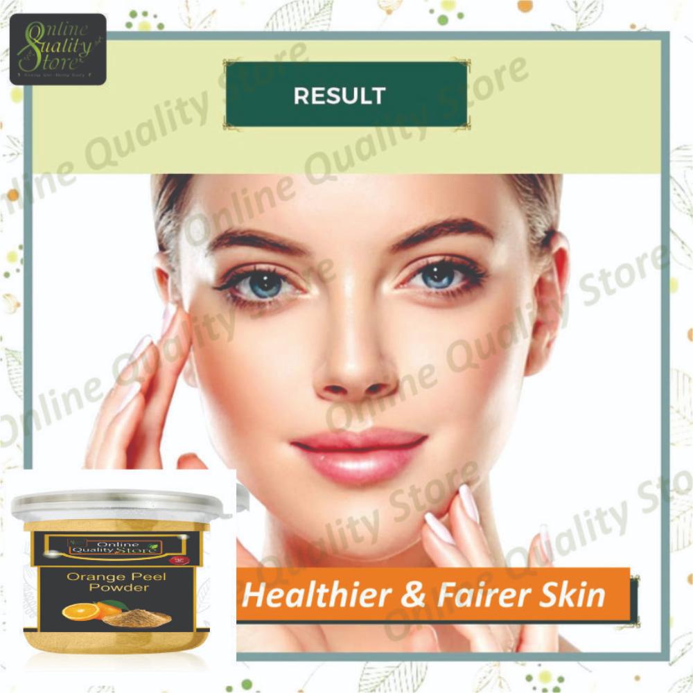 Online Quality Store Orange Peel Powder For Skin Whitening
