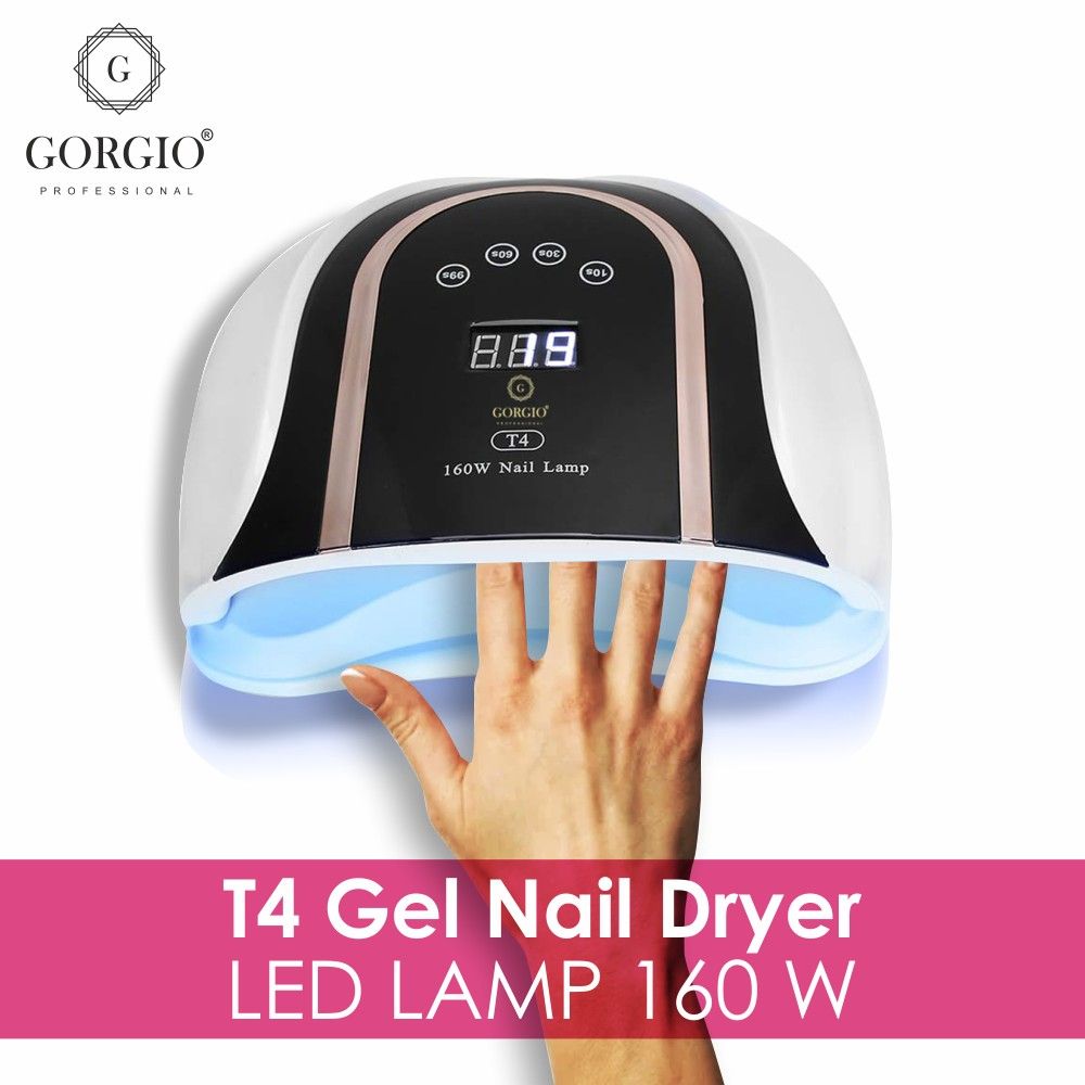 Gorgio Professional T4 Nail Gel Dryer Led Lamp ( Colour / Shape May Vary )
