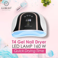 Gorgio Professional T4 Nail Gel Dryer Led Lamp ( Colour / Shape May Vary )