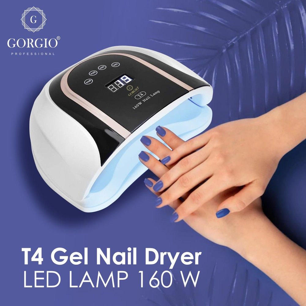 Gorgio Professional T4 Nail Gel Dryer Led Lamp ( Colour / Shape May Vary )