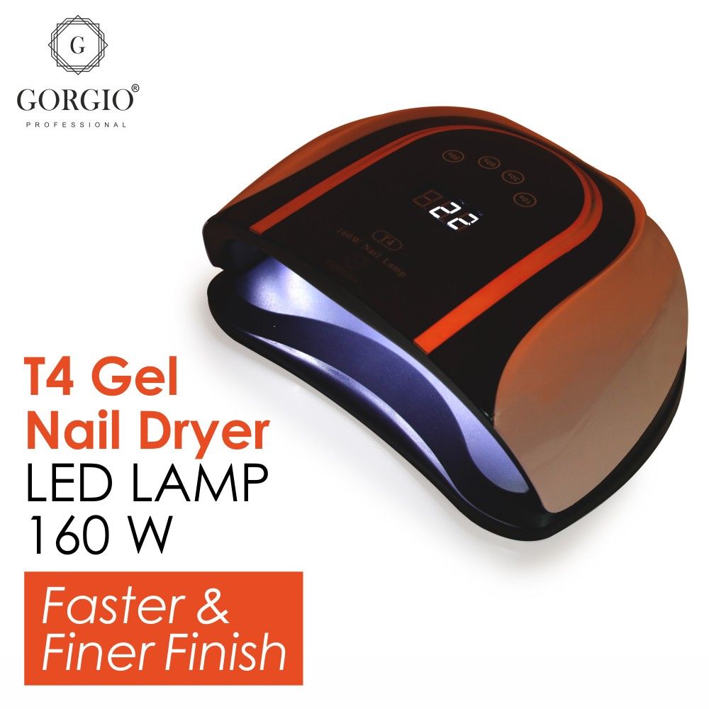 Gorgio Professional T4 Nail Gel Dryer Led Lamp ( Colour / Shape May Vary )