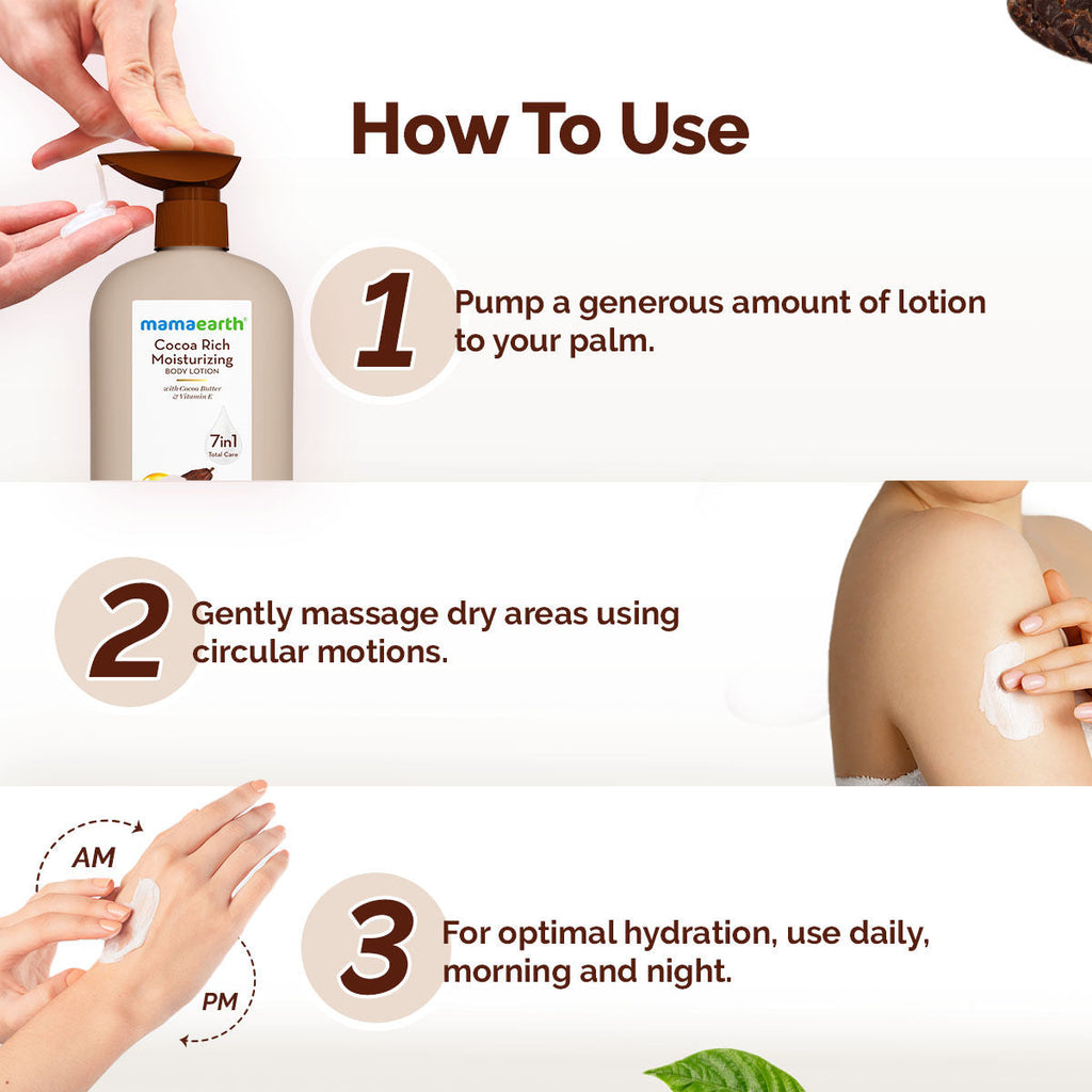Mamaearth Cocoa Rich Moisturizing Body Lotion