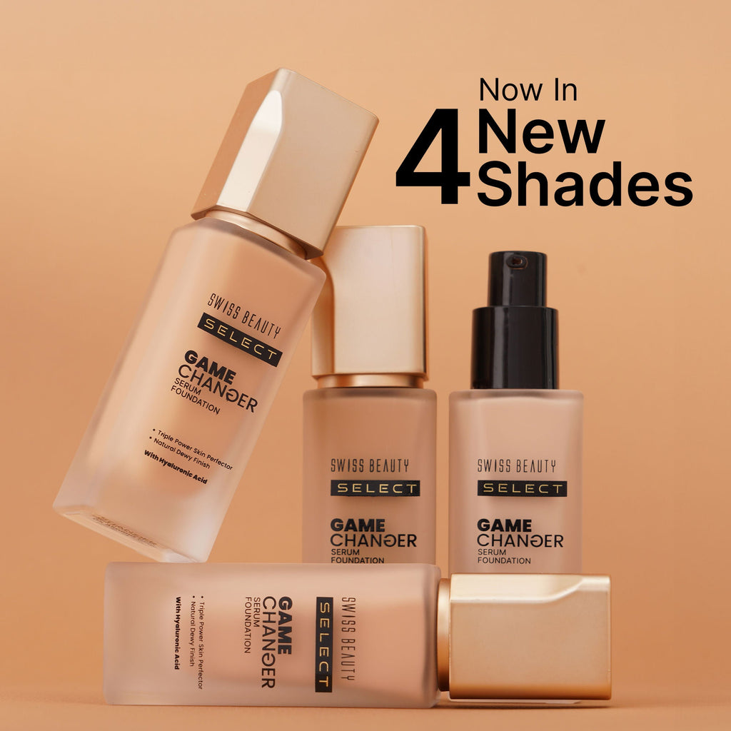 Swiss Beauty Select Game Changer Serum Foundation With Natural and Dewy Finish