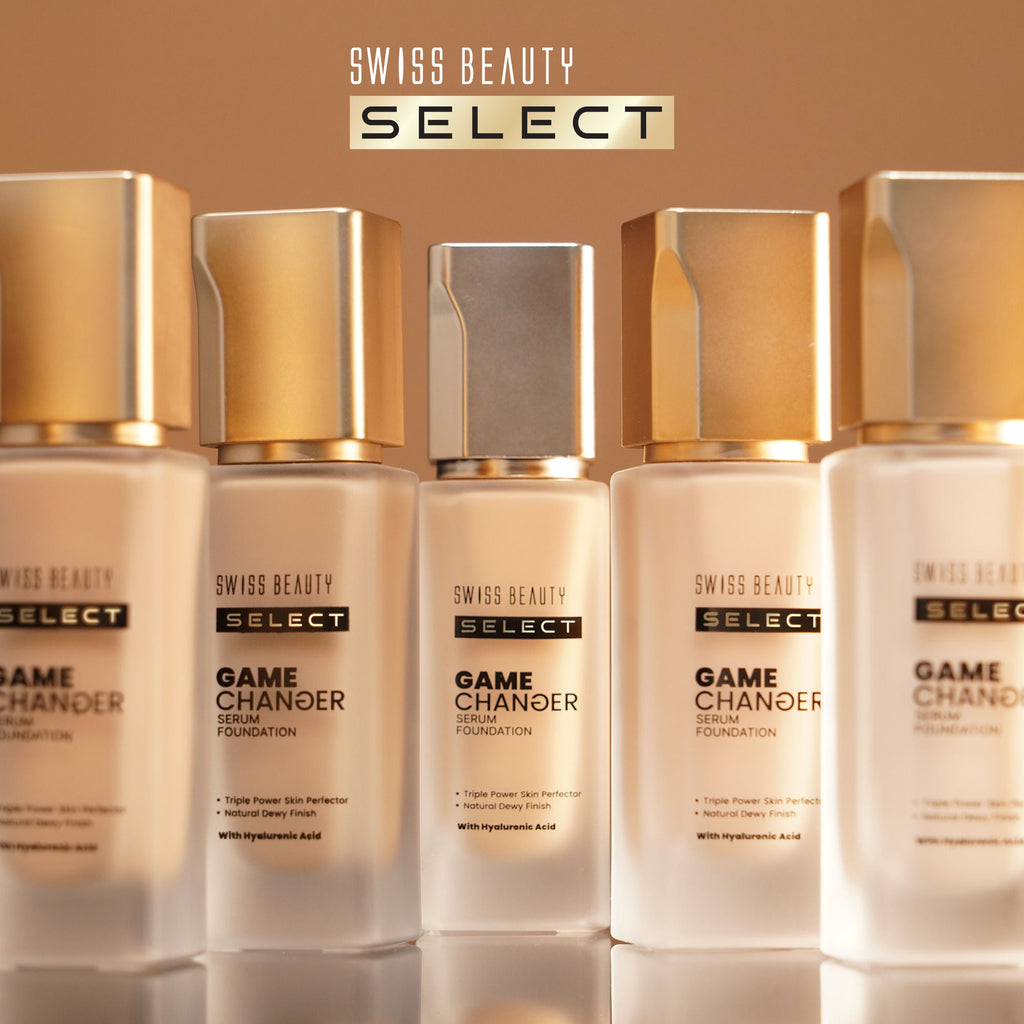 Swiss Beauty Select Game Changer Serum Foundation With Natural and Dewy Finish