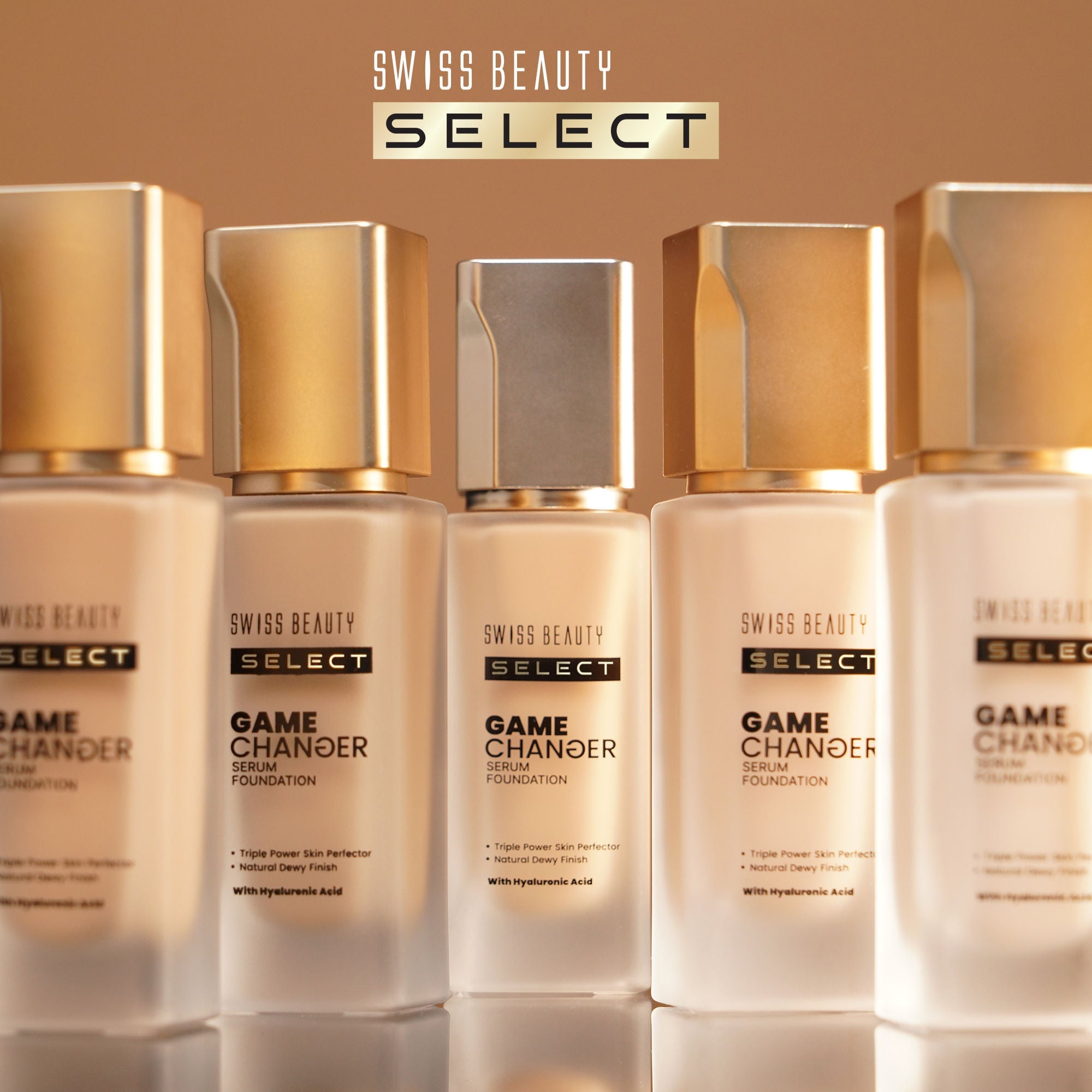 Swiss Beauty Select Game Changer Serum Foundation With Natural and Dewy Finish
