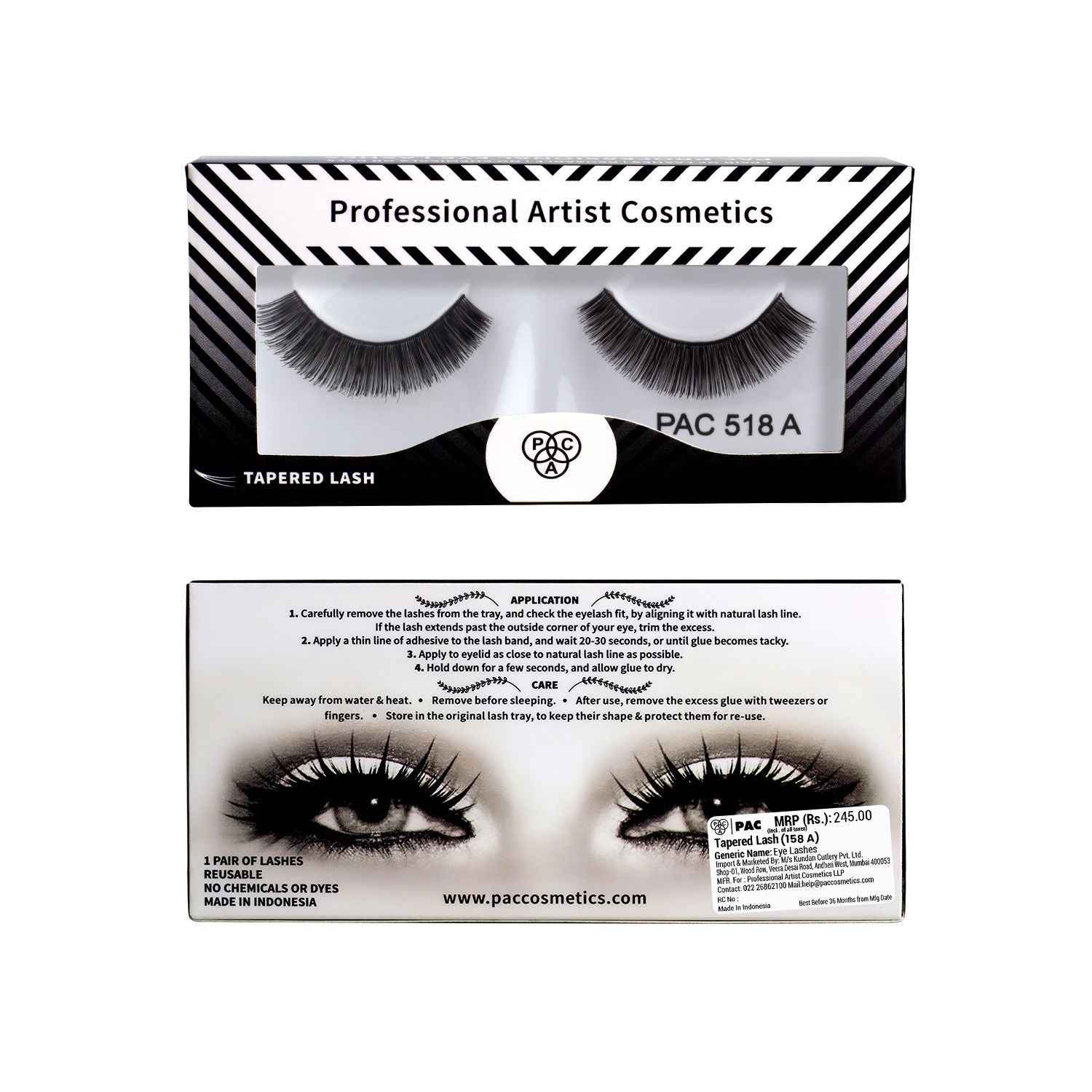 PAC Tapered Lash - 518 A