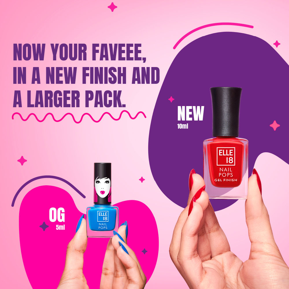 Elle 18 Nail Pop Gel Finish