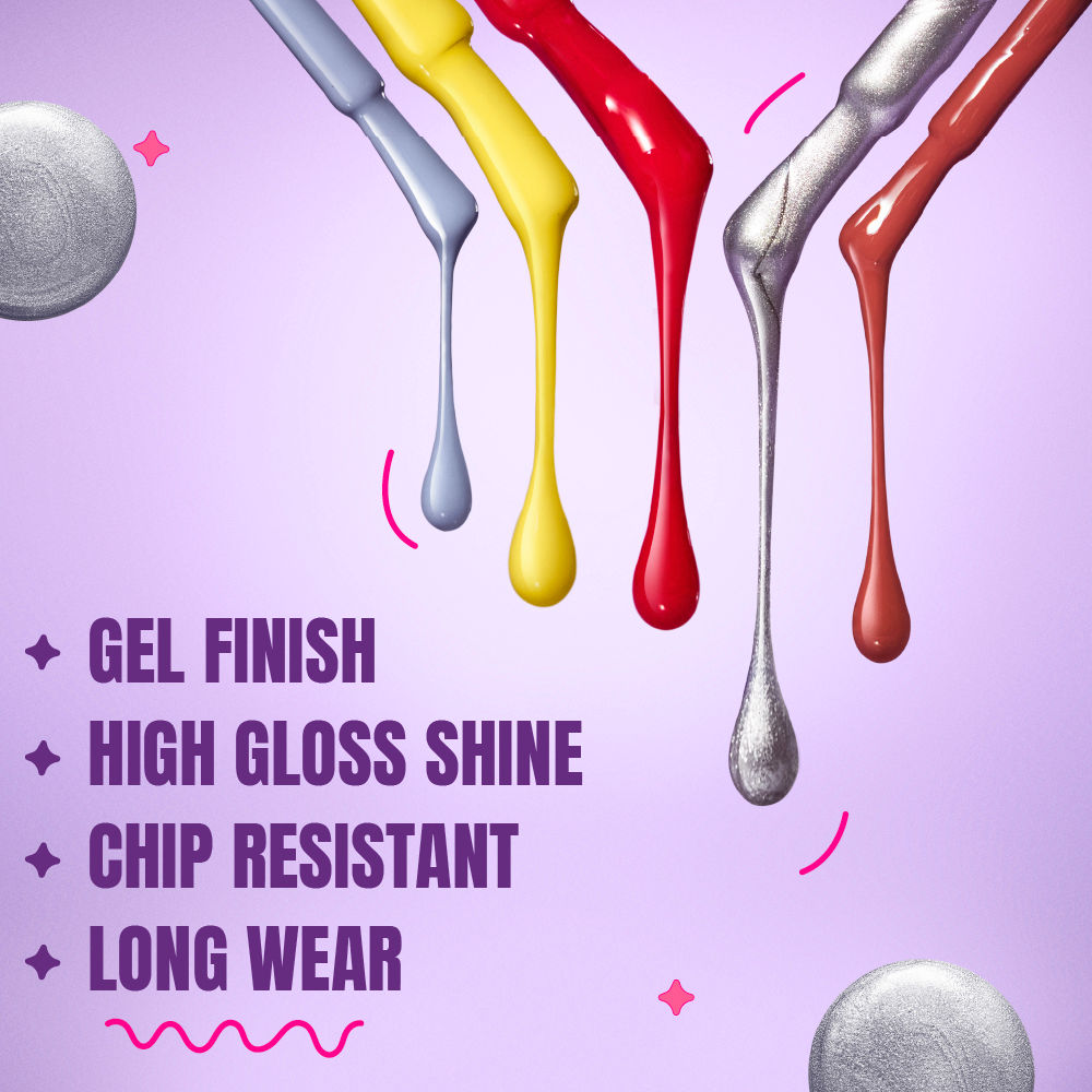 Elle 18 Nail Pop Gel Finish