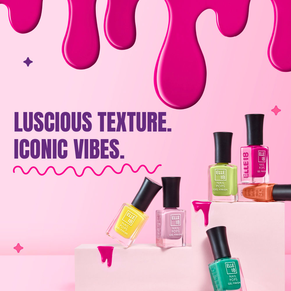 Elle 18 Nail Pop Gel Finish