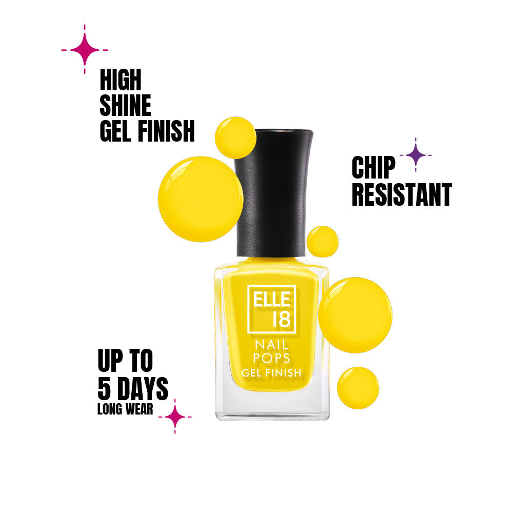 Elle 18 Nail Pop Gel Finish