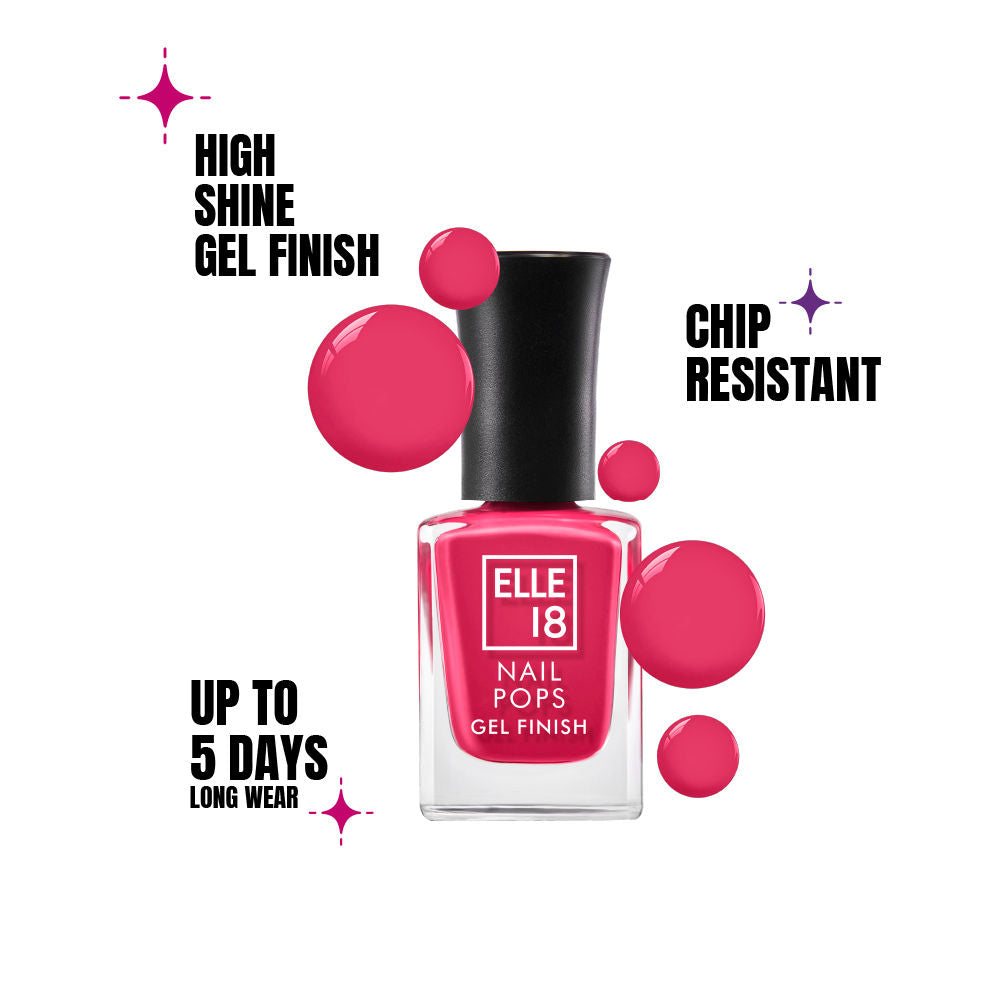 Elle 18 Nail Pop Gel Finish