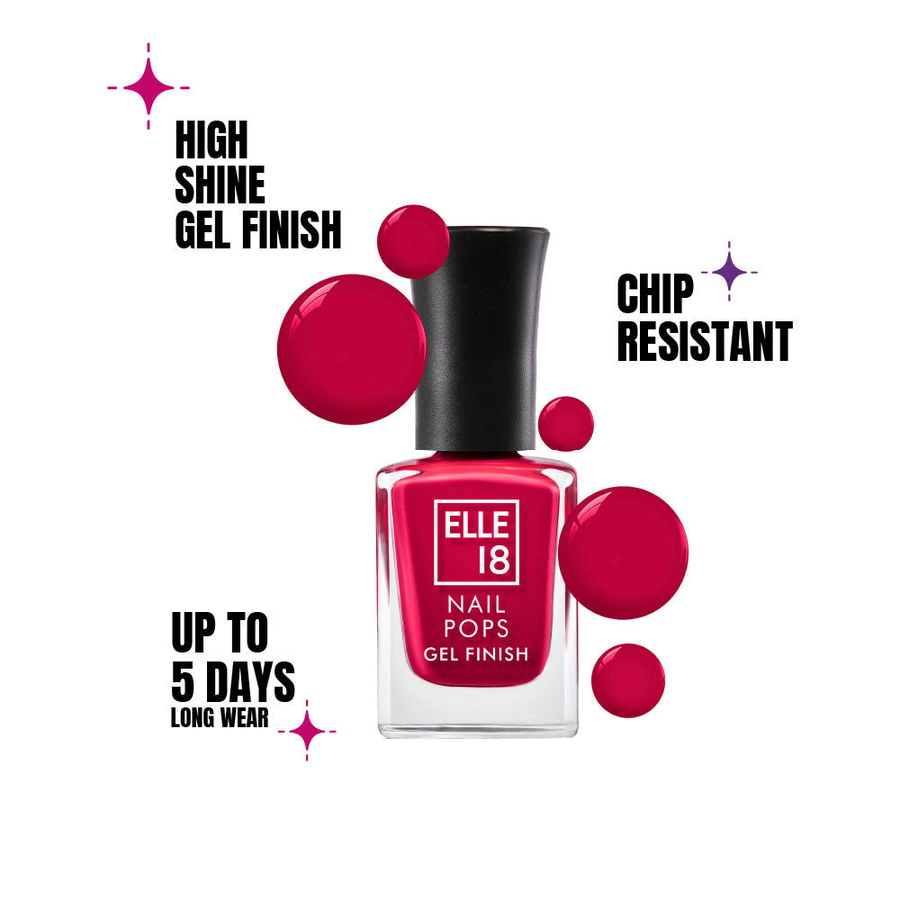 Elle 18 Nail Pop Gel Finish