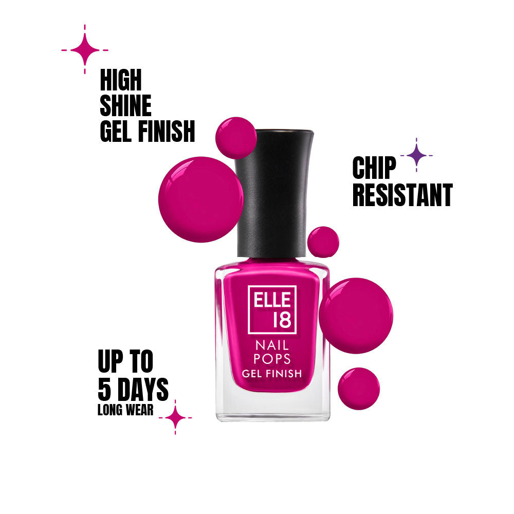 Elle 18 Nail Pop Gel Finish
