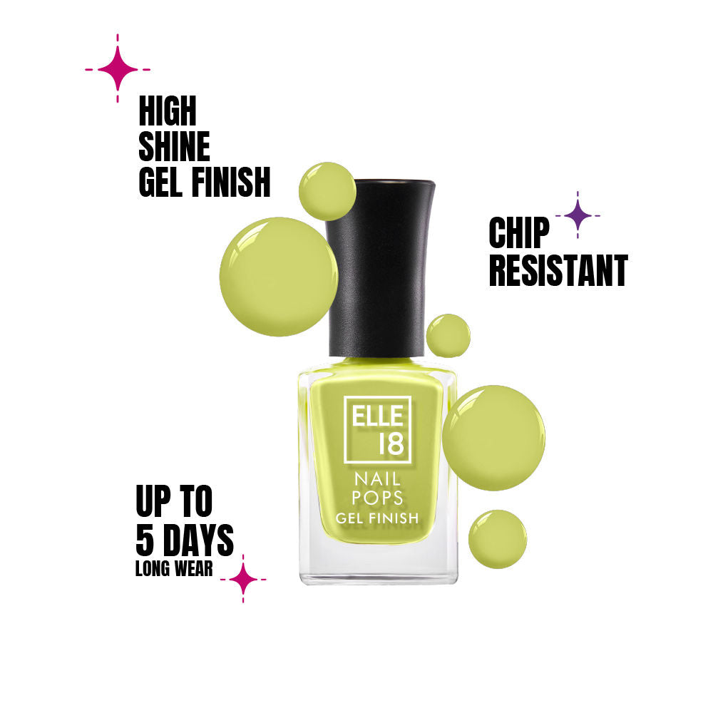 Elle 18 Nail Pop Gel Finish
