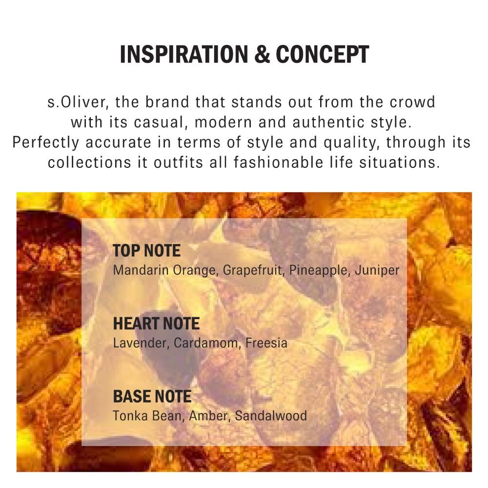 S.Oliver Your Moment Eau De Toilette For Men