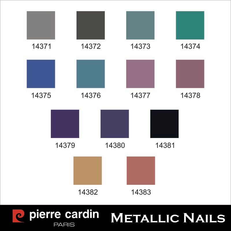 Pierre Cardin Paris - Metallic Nails Polish