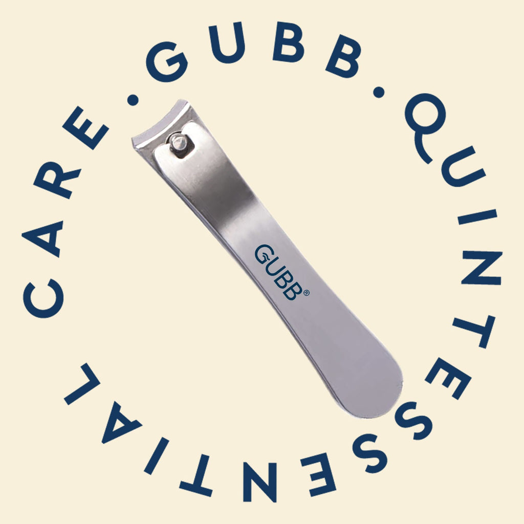 GUBB Curved Nail Clipper For Men & Women, Stainless Steel Nail Cutter