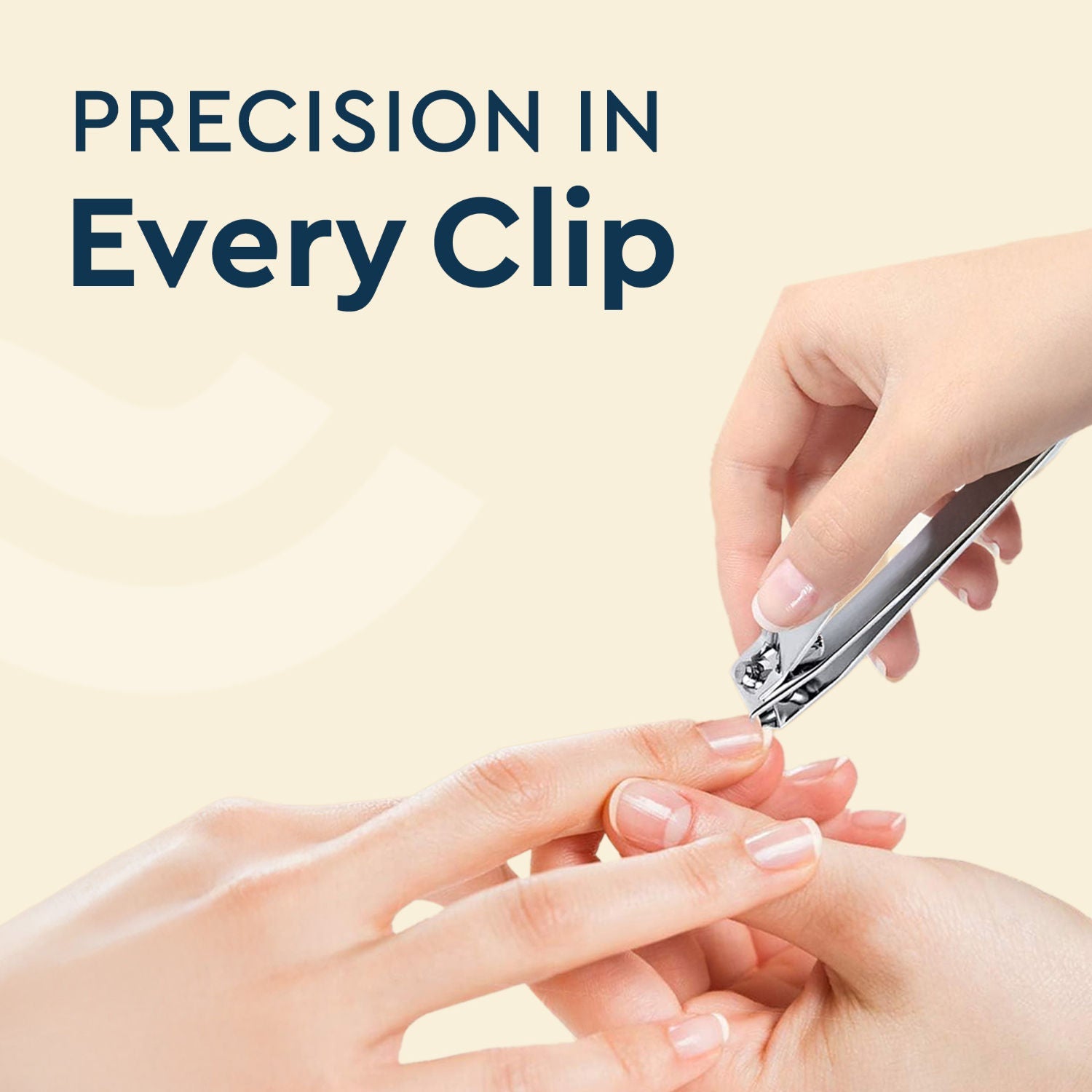 GUBB Curved Nail Clipper For Men & Women, Stainless Steel Nail Cutter