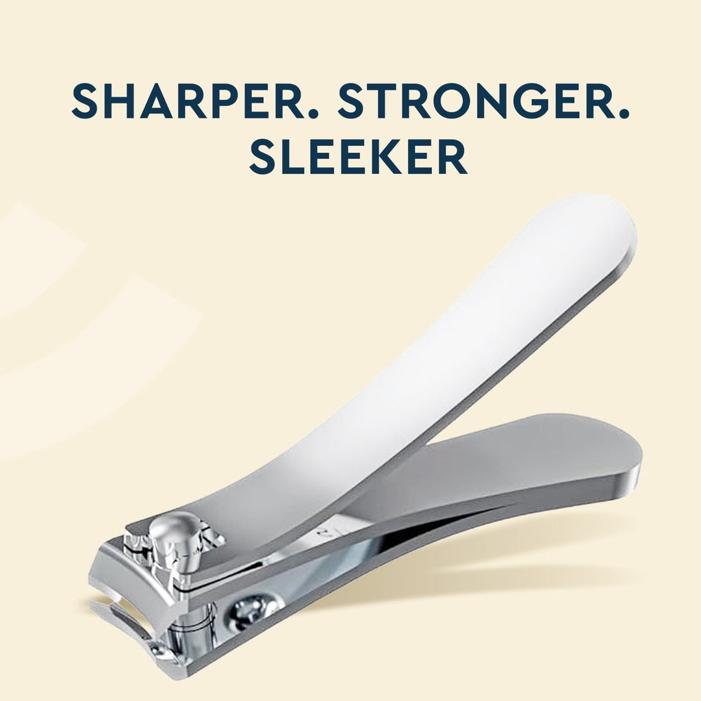 GUBB Curved Nail Clipper For Men & Women, Stainless Steel Nail Cutter