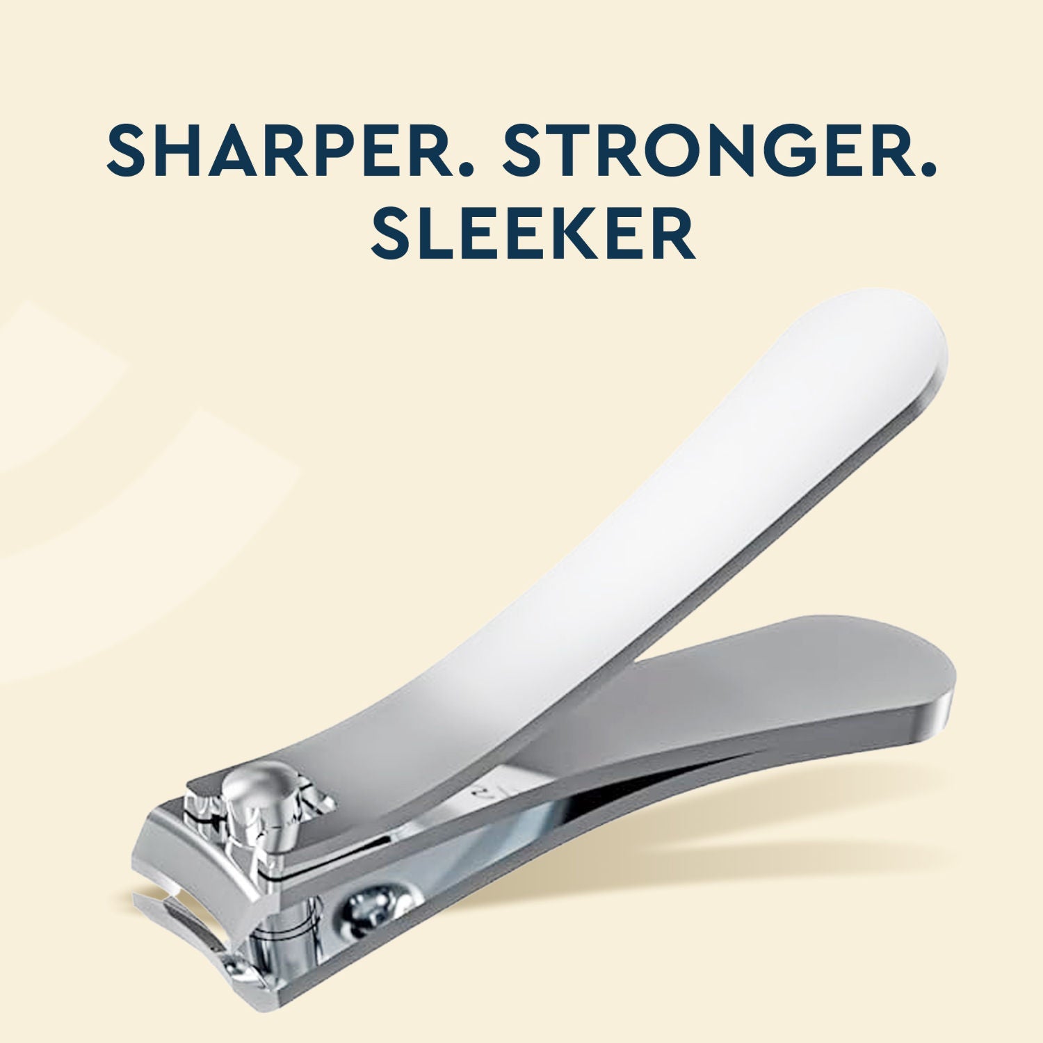 GUBB Curved Nail Clipper For Men & Women, Stainless Steel Nail Cutter