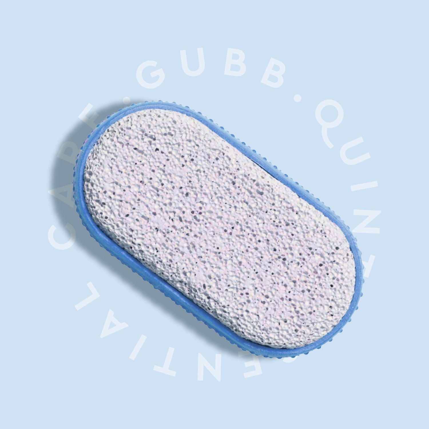 GUBB Pumice Stone For Feet Dead Skin Removal, Pedicure Tool With Rubber Grip