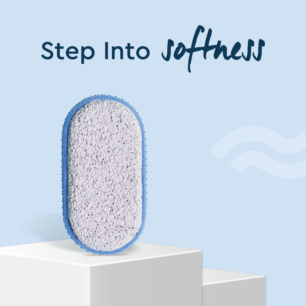 GUBB Pumice Stone For Feet Dead Skin Removal, Pedicure Tool With Rubber Grip