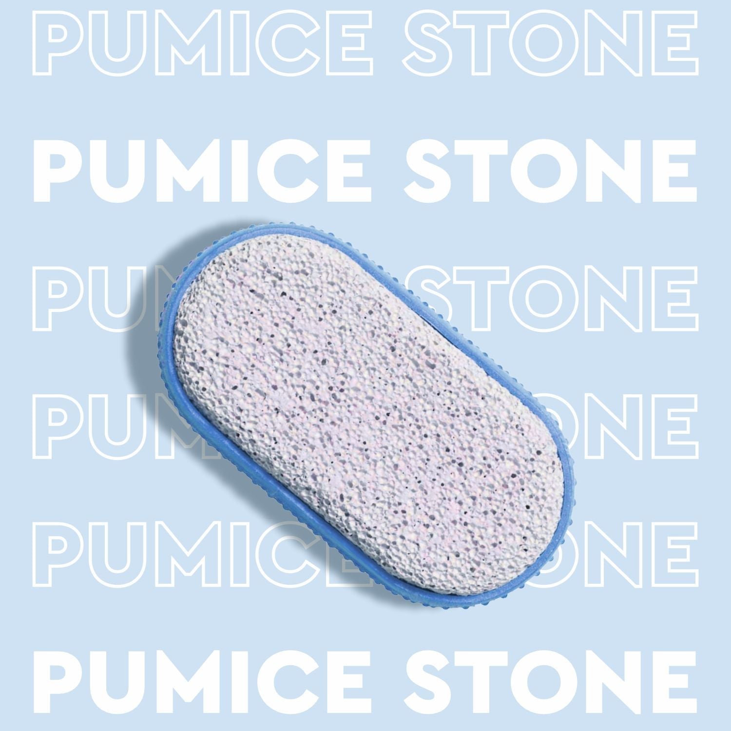 GUBB Pumice Stone For Feet Dead Skin Removal, Pedicure Tool With Rubber Grip
