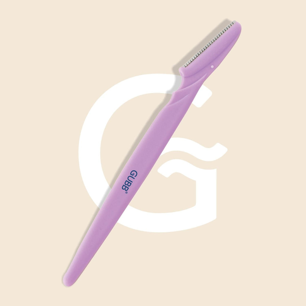 GUBB Face & Eyebrow Razor - Can Be Used On Upper Lips, Chin, Peach Fuzz, 3 pcs