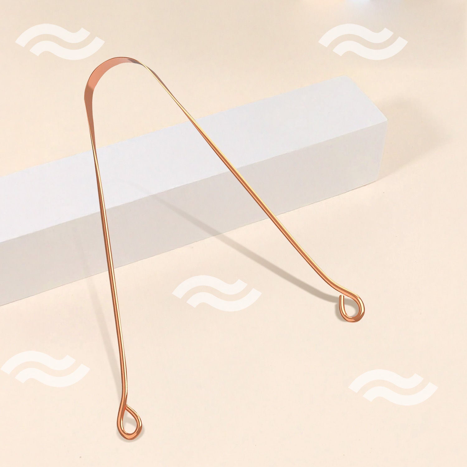 GUBB Copper Tongue Cleaner (round)