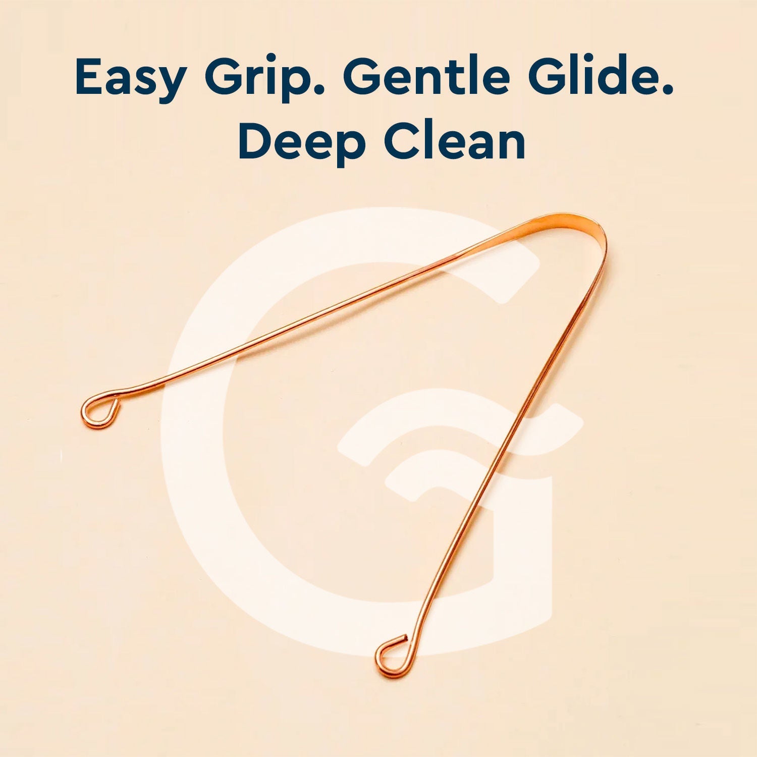GUBB Copper Tongue Cleaner (round)