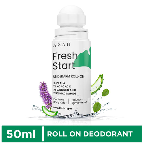 Azah Fresh Start Premium 6.5% Aha Underarm Roll-On