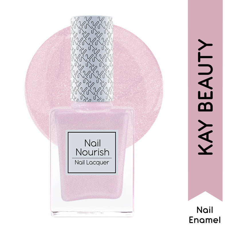 Kay Beauty Nail Nourish Glitter Pastel Nail Enamel Polish