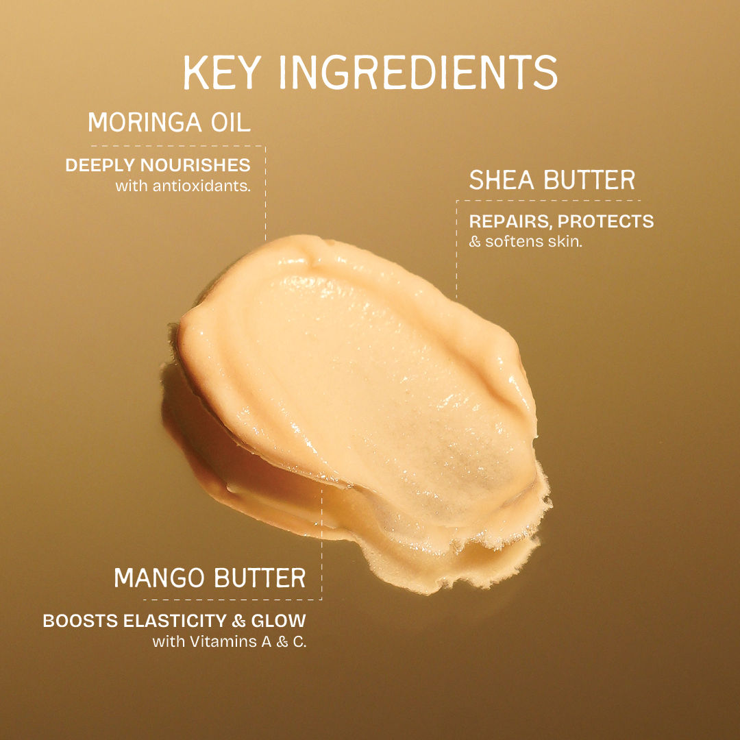 The Bare Bar Madurai Jasmine Body Butter - Floral moisturizer for smooth, radiant skin