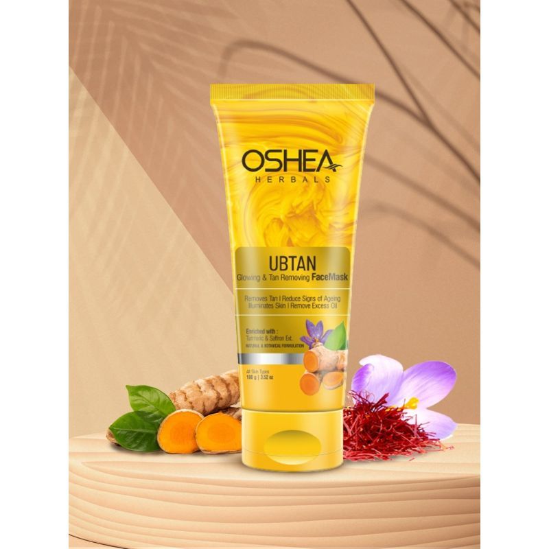 Oshea Herbals Ubtan Glowing & Tan Removing Face Mask
