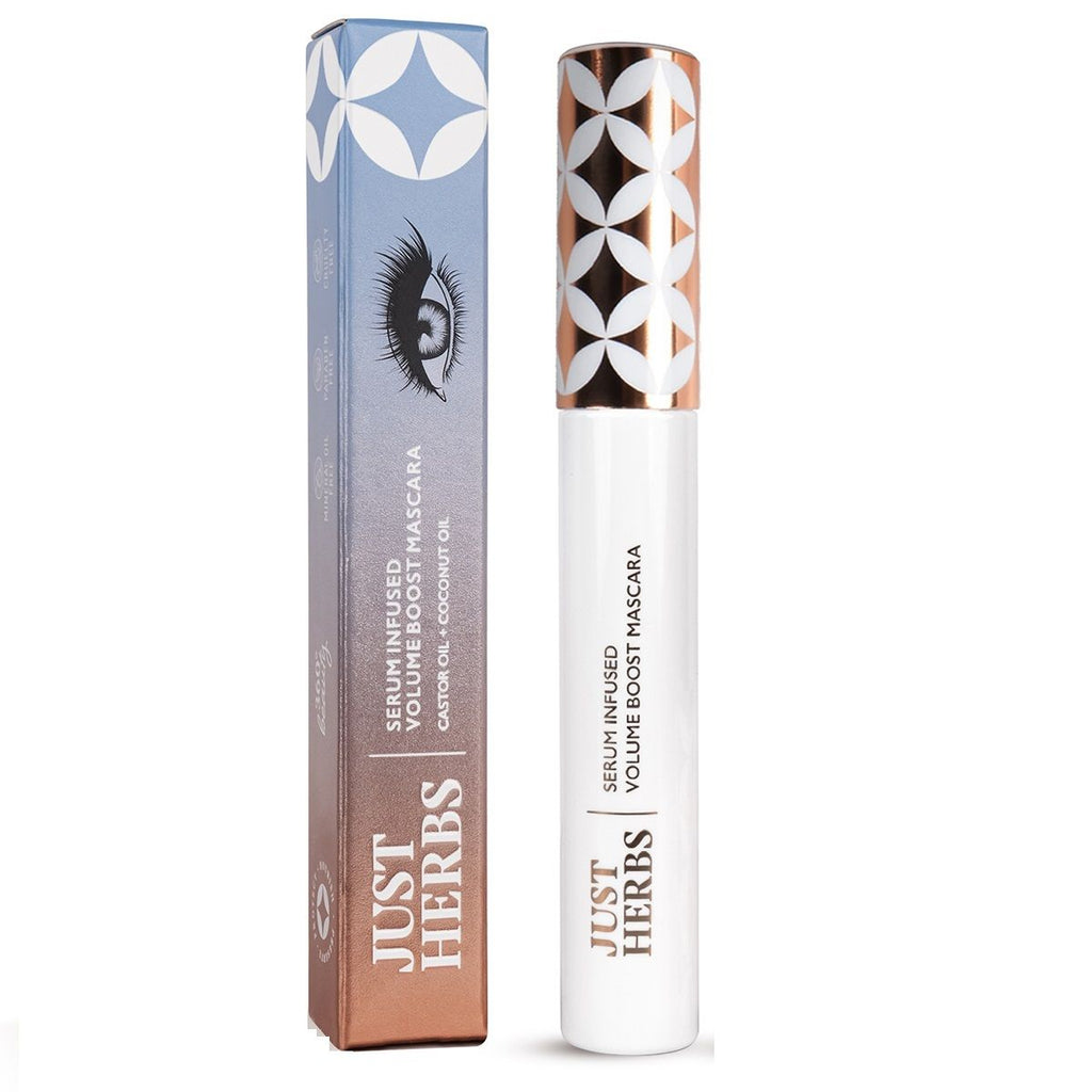 Just Herbs Serum Infused Volumizing Mascara - Deep Black