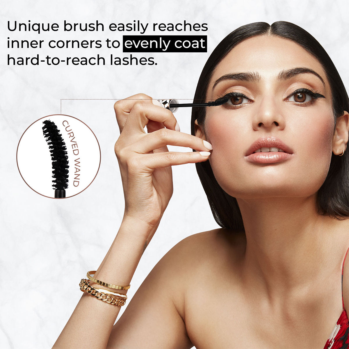 Just Herbs Serum Infused Volumizing Mascara - Deep Black