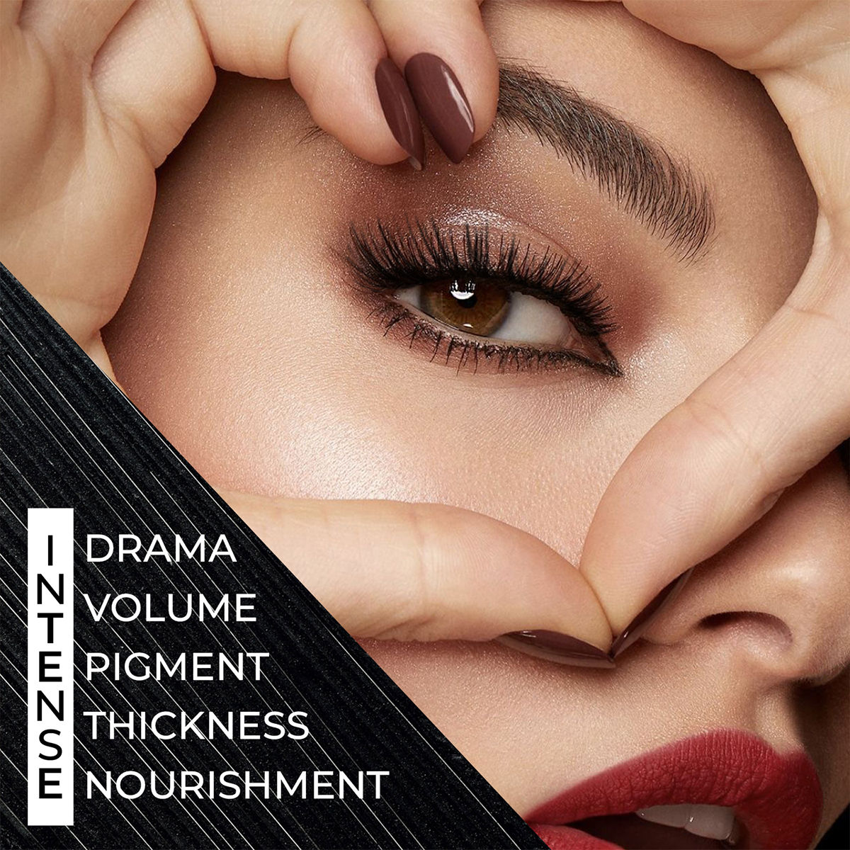 Just Herbs Serum Infused Volumizing Mascara - Deep Black