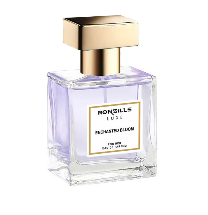 Ronzille Enchanted Bloom Eau de Parfum Fresh with Jasmine & Musk Long Lasting Perfume For Women