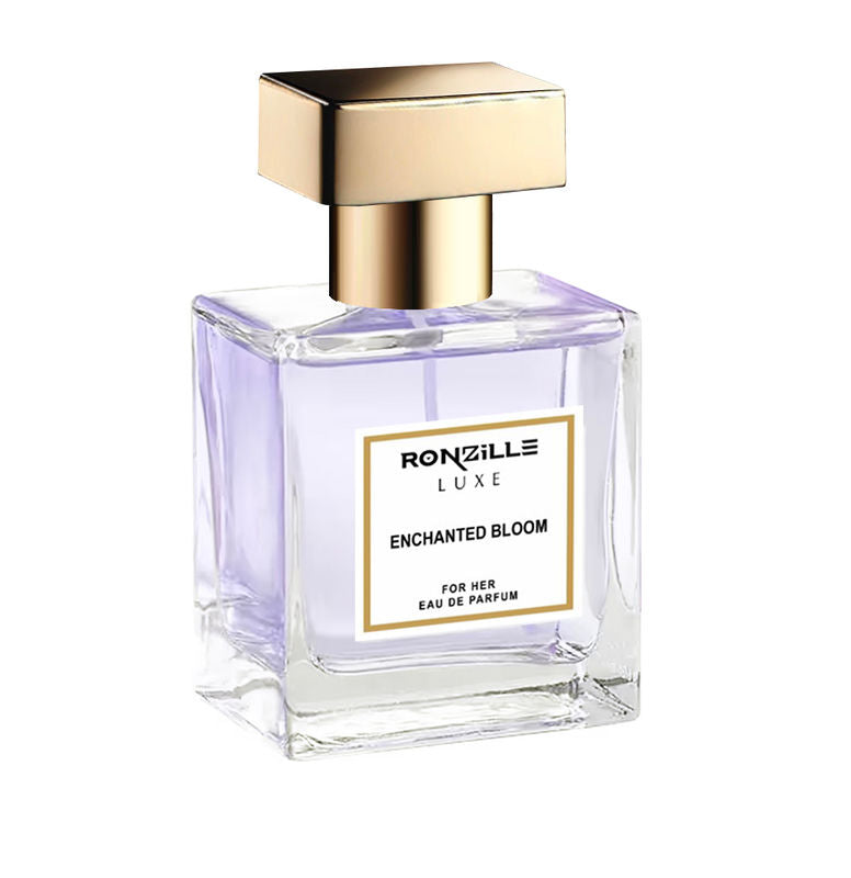 Ronzille Enchanted Bloom Eau de Parfum Fresh with Jasmine & Musk Long Lasting Perfume For Women