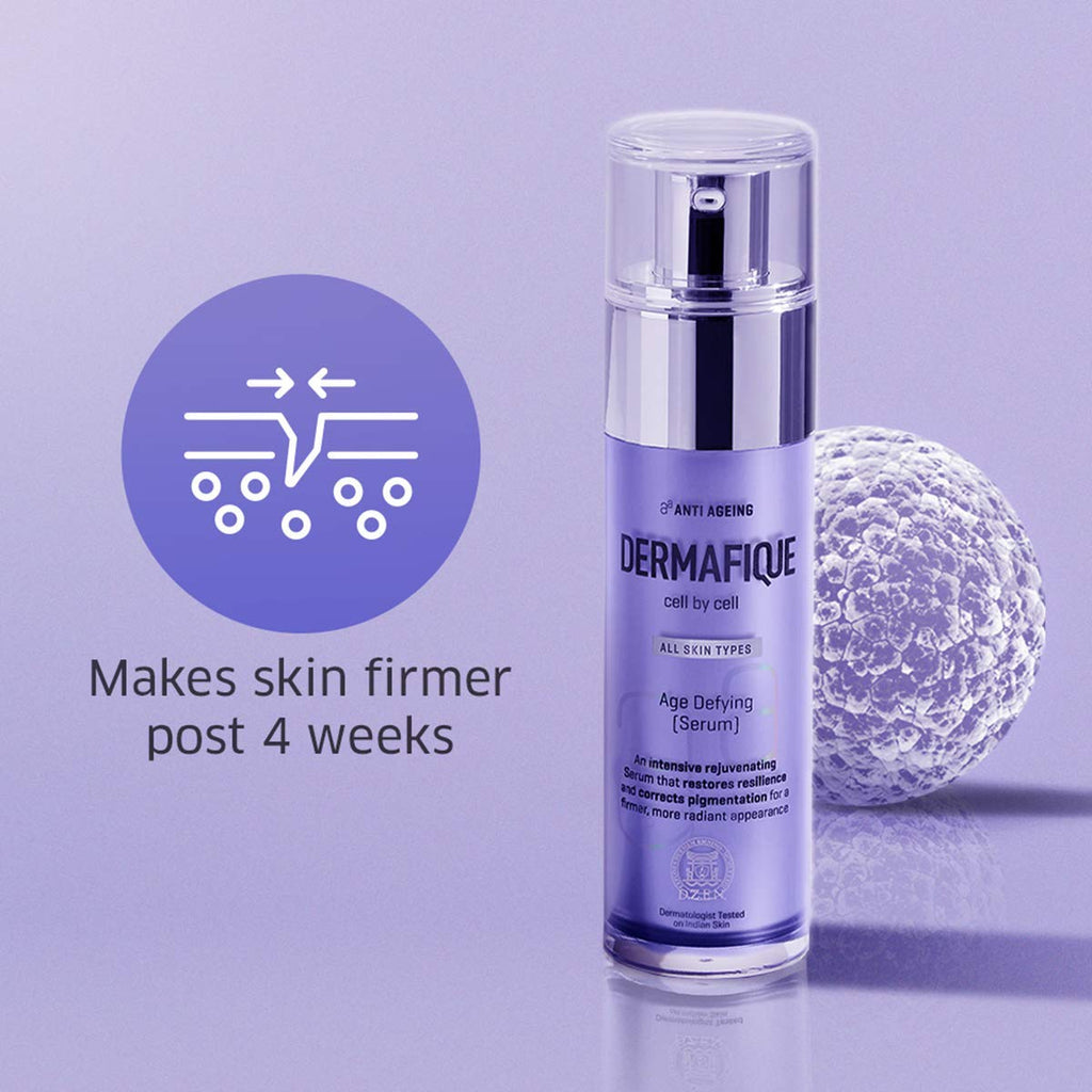 Dermafique Age Defying Face Serum, Reduces Pigmentation, Dark Spots, Uneven Skin Tone