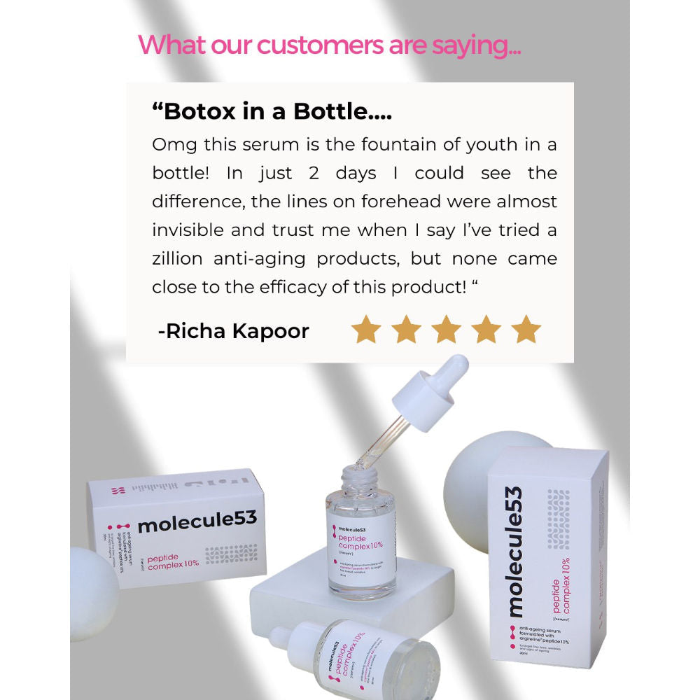 Molecule53 Argireline 10% Peptide Serum