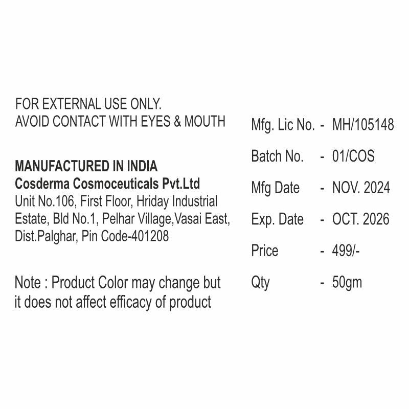 COSDERMA Acne Scar & Spot Removal Gel