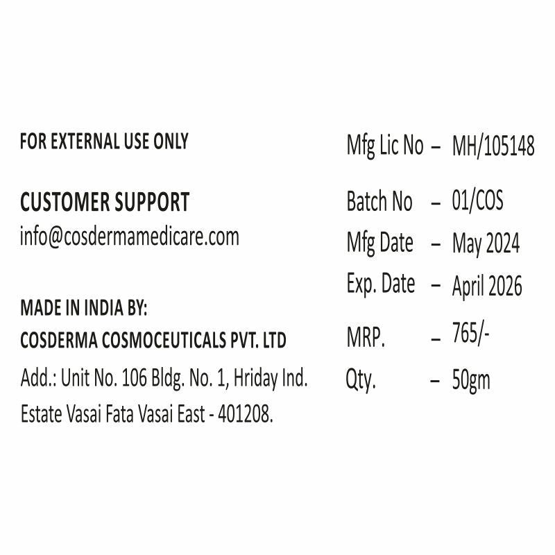 COSDERMA Retinol Collagen Face Cream