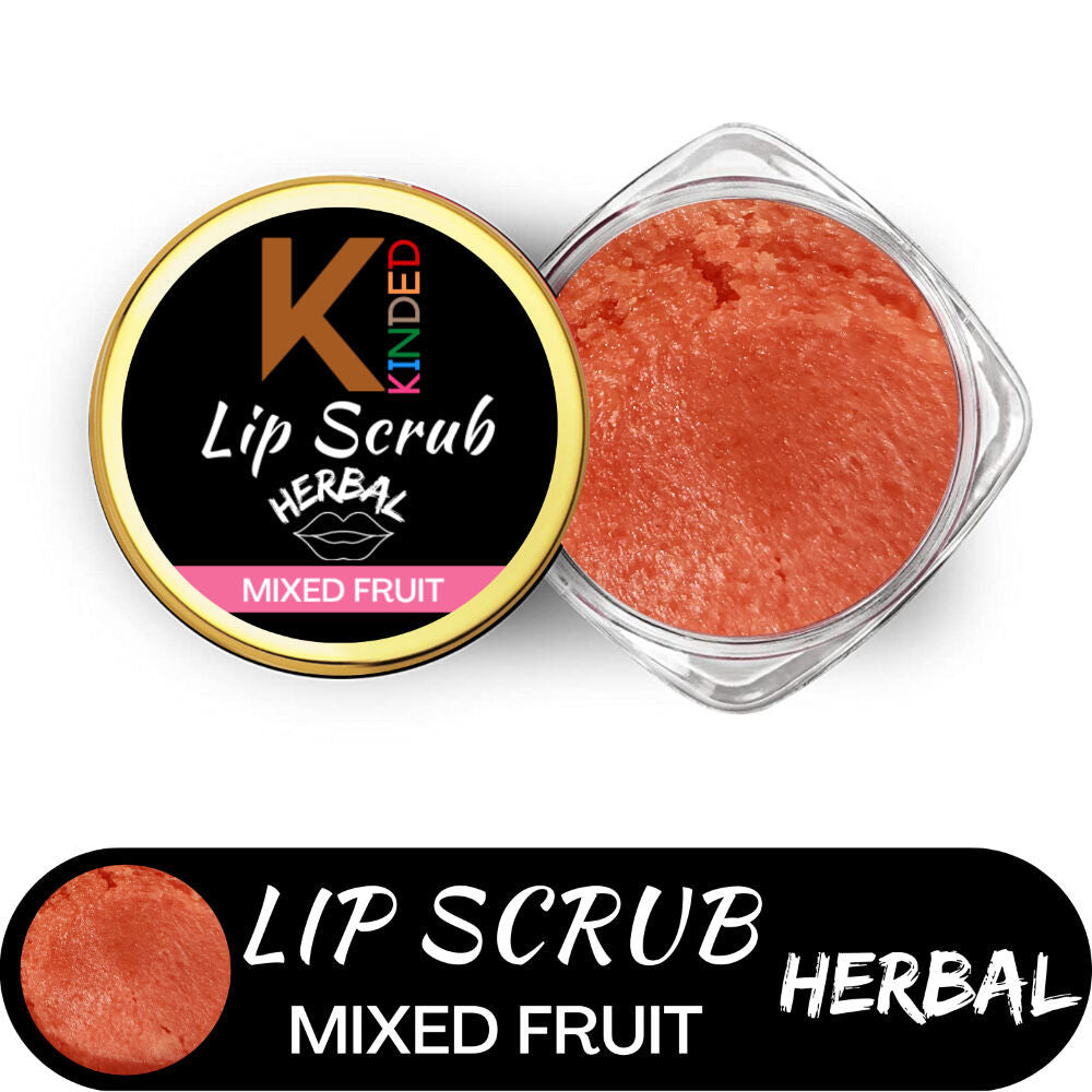 KINDED Lip Sugar Scrub Herbal Exfoliator