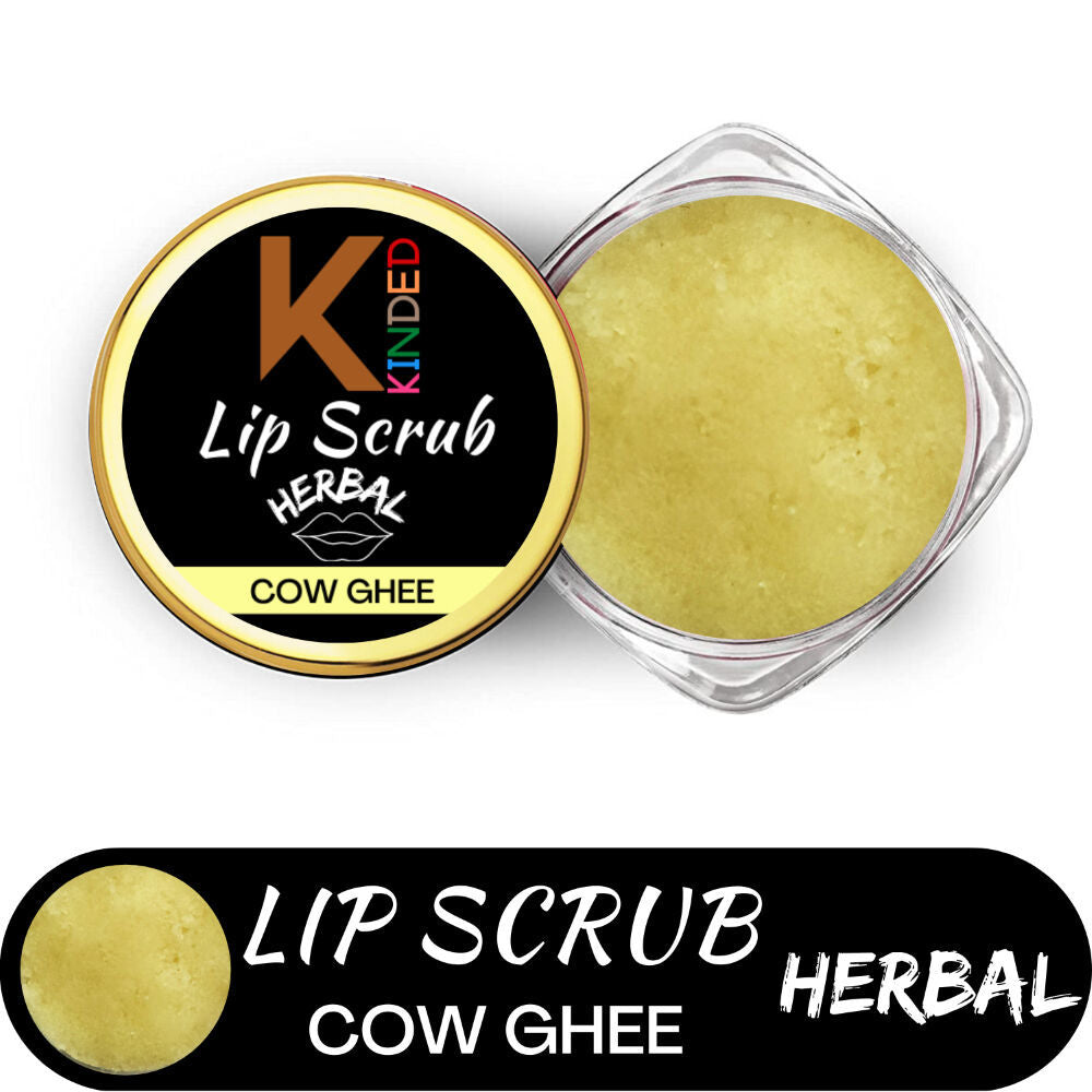 KINDED Lip Sugar Scrub Herbal Exfoliator