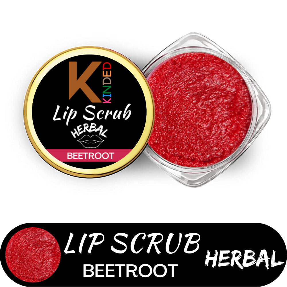KINDED Lip Sugar Scrub Herbal Exfoliator